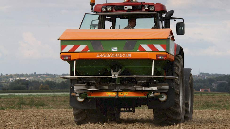 De Amazone ZA-TS 2000 met hellingsensor van de firma Frissen.