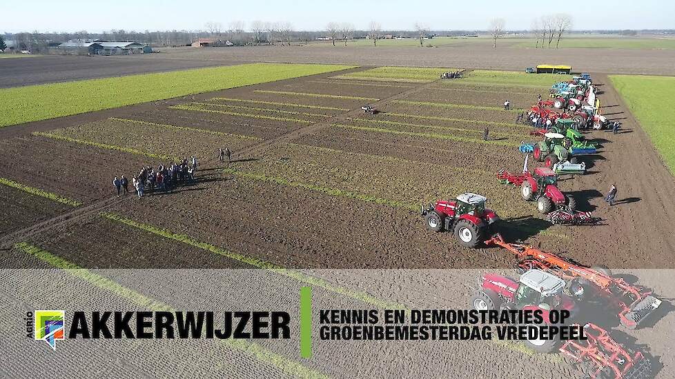 Demonstraties en kennis op de Groenbemesterdag in Vredepeel