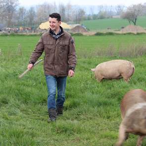 Joshua mag van gemeente en provincie voor zijn maatschappelijk voorbeeldbedrijf  géén enkele steen leggen voor de bouw van een nieuwe (kleinschalige) stal in het heuvelland. Met zijn paar varkens valt hij onder de intensieve varkensbedrijven.