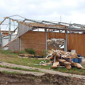 De bewaarschuur van 50 bij 25 meter met drie cellen met een capaciteit van elk 950 ton zal waarschijnlijk geheel worden gesloopt om vervolgens te worden herbouwd.