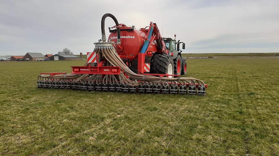 Van der Steege heeft komend jaar 19,5 hectare grasland en 4 hectare maïs.