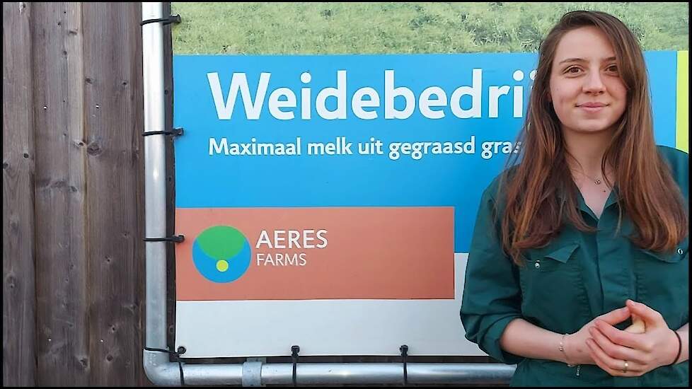 Aan het werk op Aeres Farm in Dronten - Geerke's vlog #2 - Vloggende jonge boeren