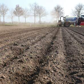 Op het perceel gaat groente geteeld worden.