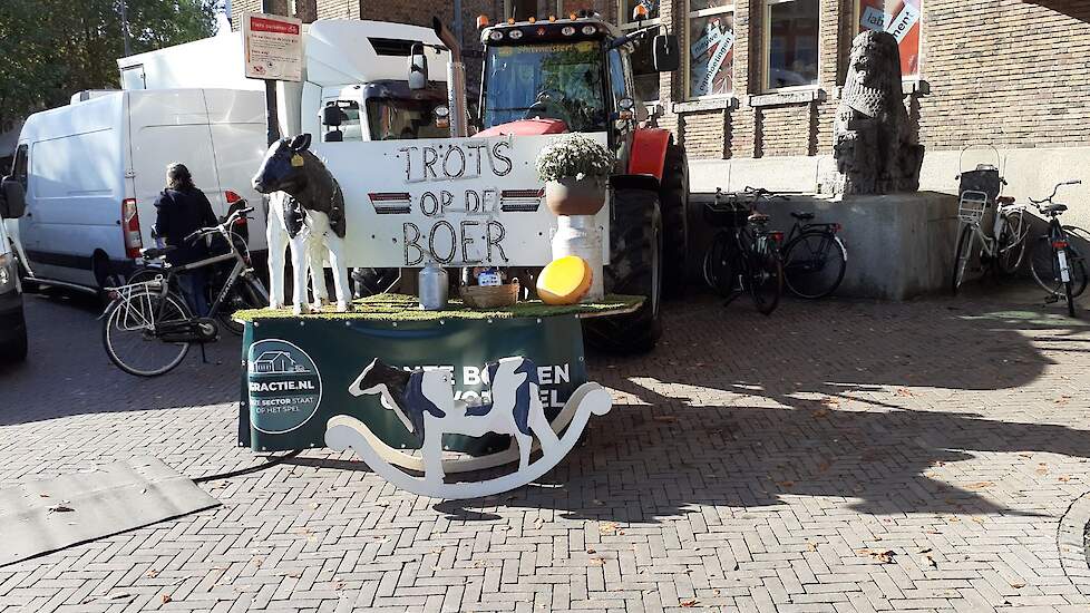 Trekkers mogen niet ontbreken bij een actie van Agractie.