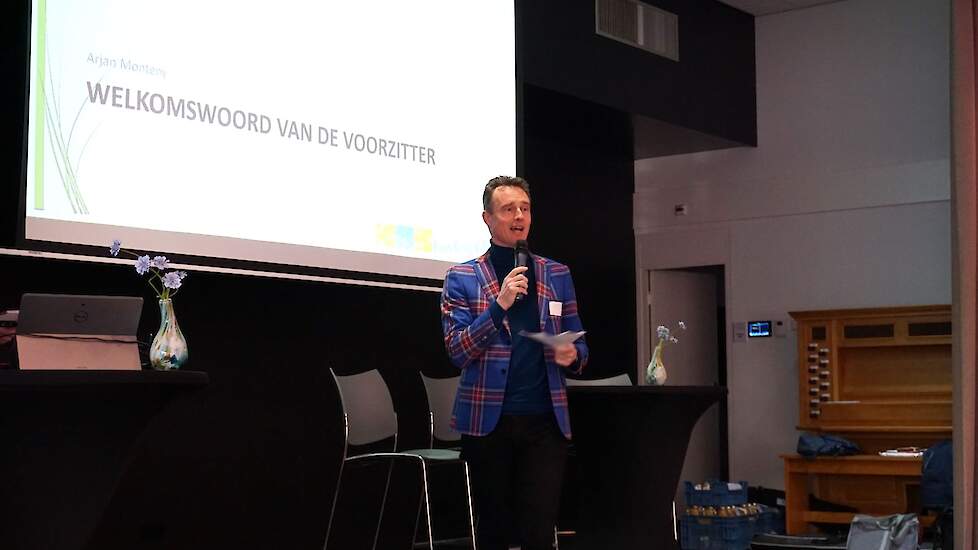 Voorzitter Arjan Monteny opende het congres met een korte terugblik op de behaalde resultaten van de afgelopen jaren.